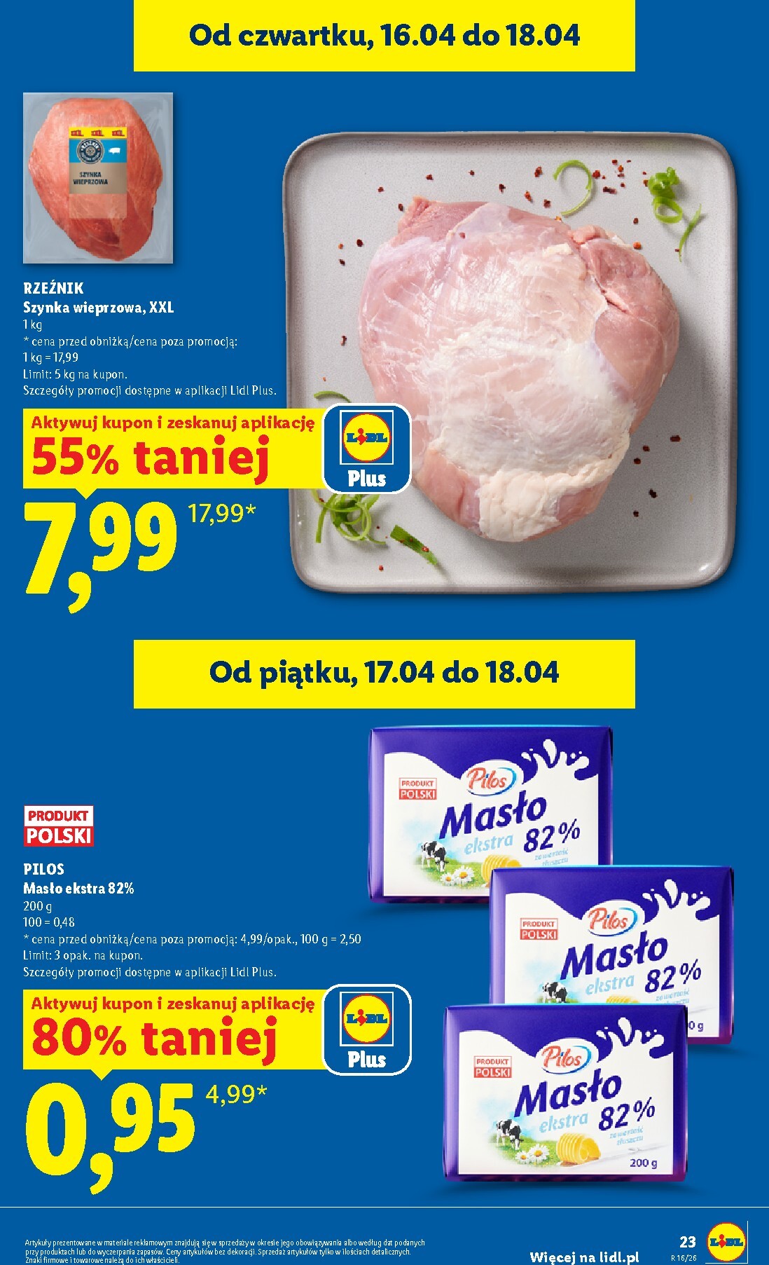 lidl - Aktualna gazetka Lidl ważna od 16.04.2026 do 18.04.2026 - page: 23