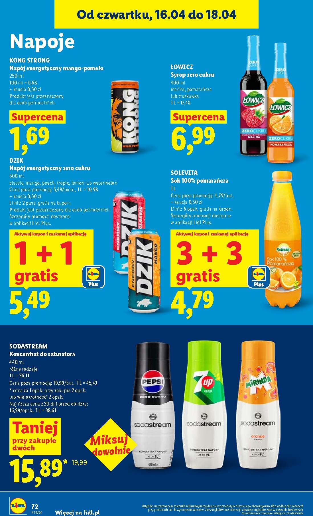 lidl - Aktualna gazetka Lidl ważna od 16.04.2026 do 18.04.2026 - page: 76