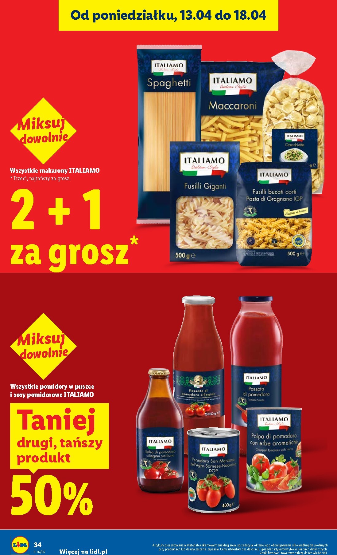 lidl - Aktualna gazetka Lidl ważna od 16.04.2026 do 18.04.2026 - page: 34