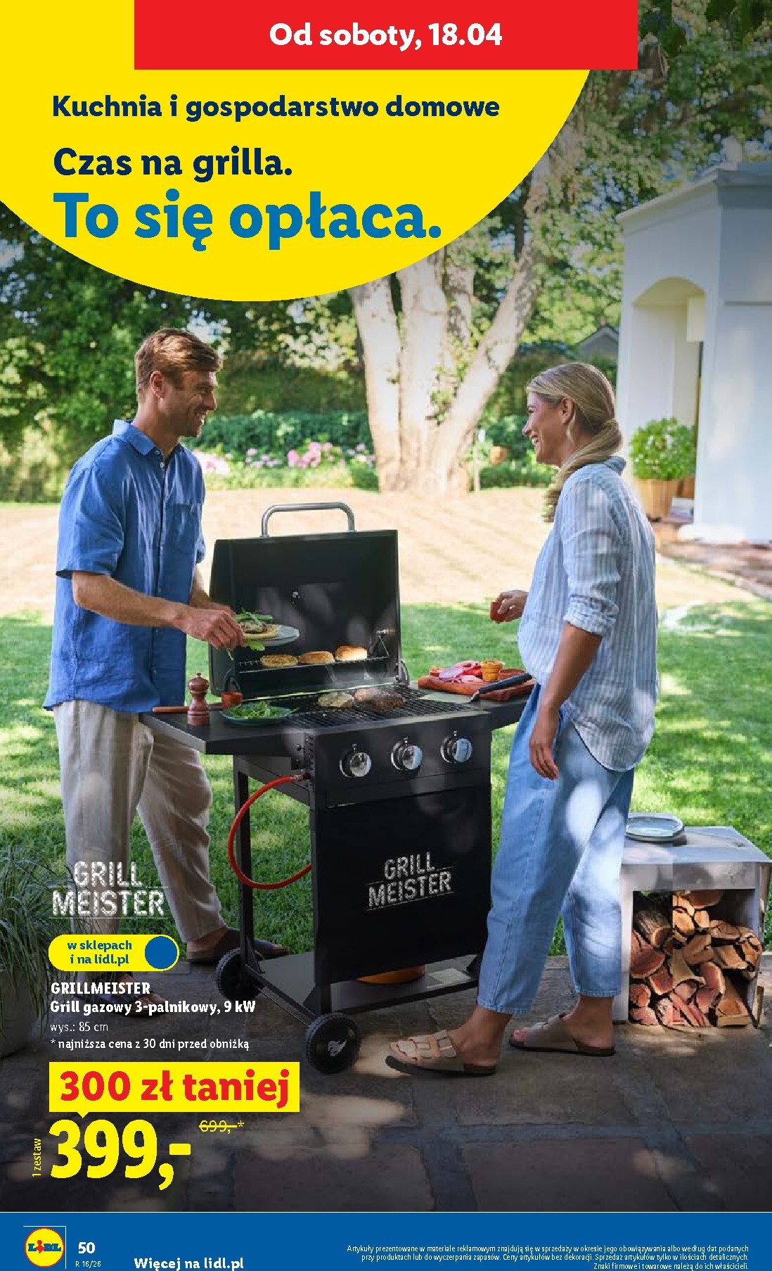 lidl - Aktualna gazetka Lidl ważna od 16.04.2026 do 18.04.2026 - page: 50