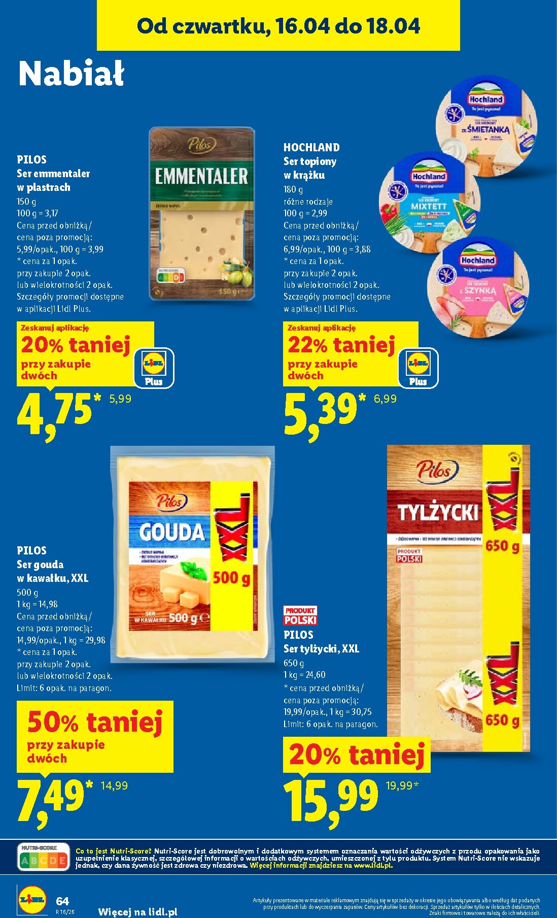 lidl - Aktualna gazetka Lidl ważna od 16.04.2026 do 18.04.2026 - page: 66