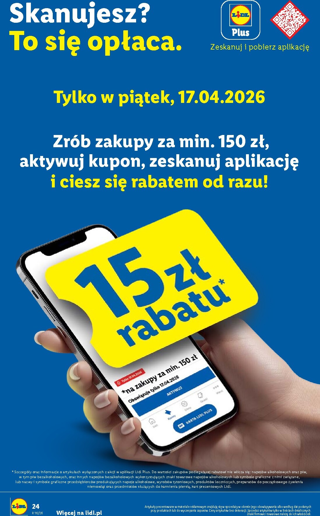 lidl - Aktualna gazetka Lidl ważna od 16.04.2026 do 18.04.2026 - page: 24
