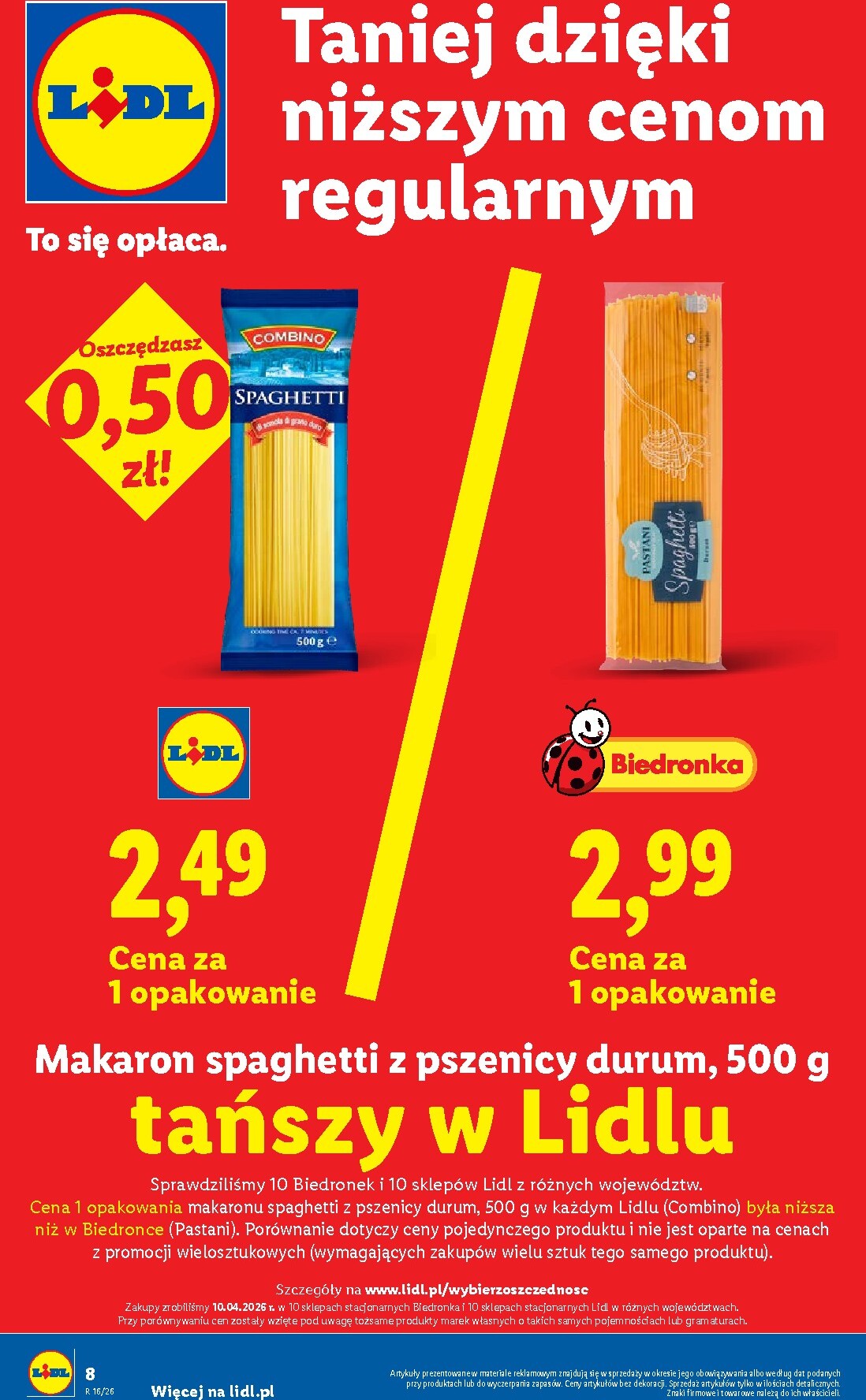 lidl - Aktualna gazetka Lidl ważna od 16.04.2026 do 18.04.2026 - page: 8