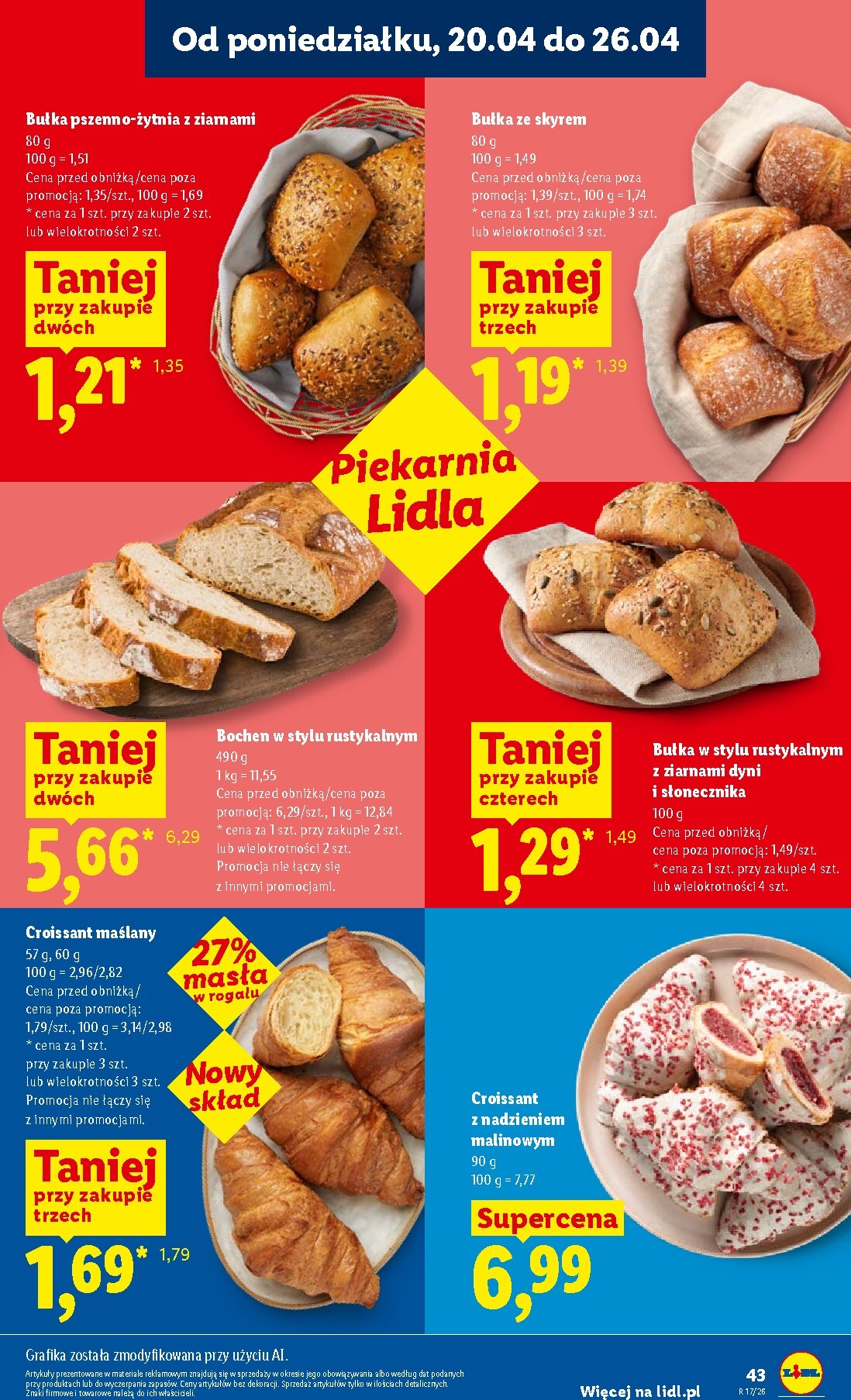 lidl - Nowa gazetka Lidl ważna od 20.04.2026 do 22.04.2026 - page: 43