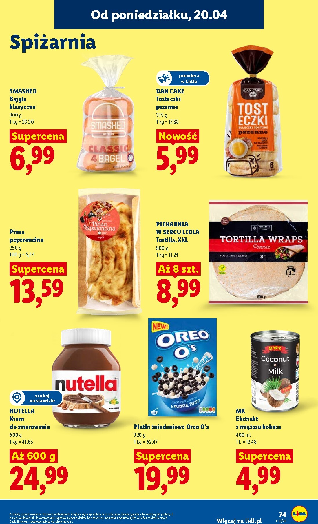 lidl - Nowa gazetka Lidl ważna od 20.04.2026 do 22.04.2026 - page: 77