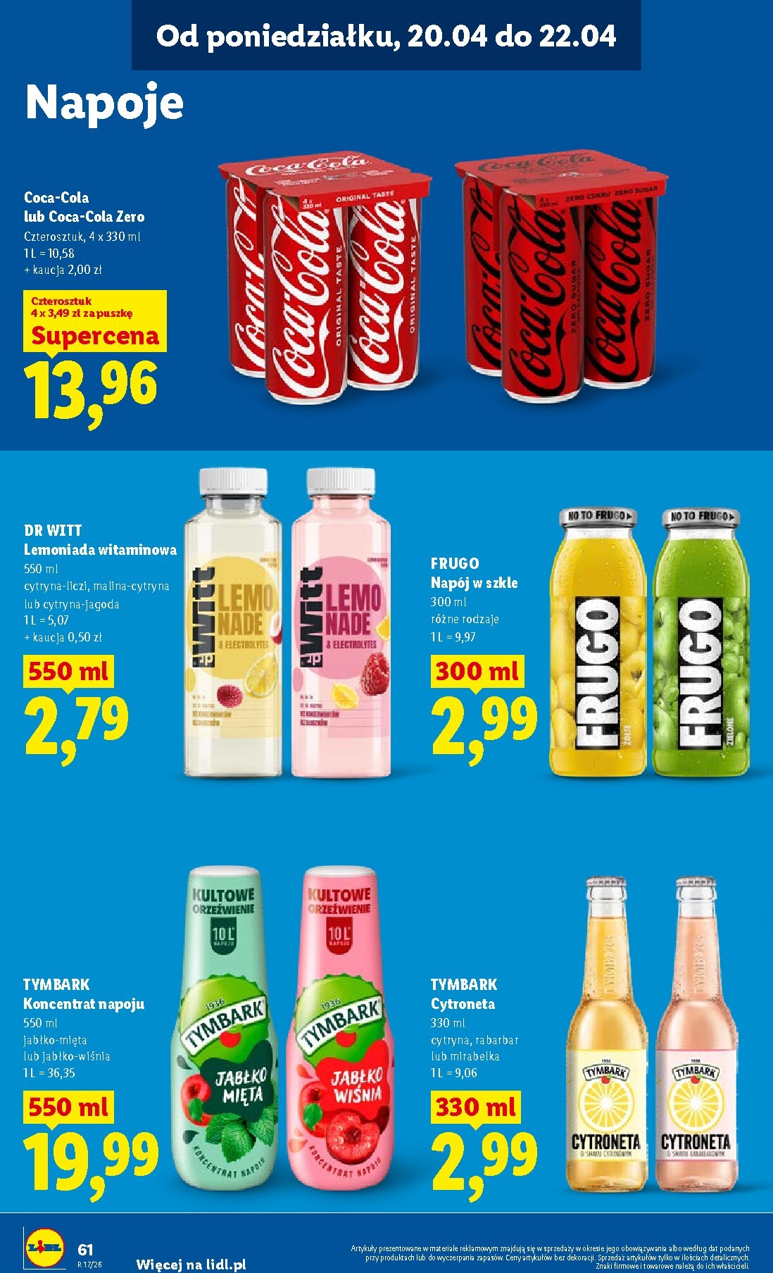 lidl - Nowa gazetka Lidl ważna od 20.04.2026 do 22.04.2026 - page: 64