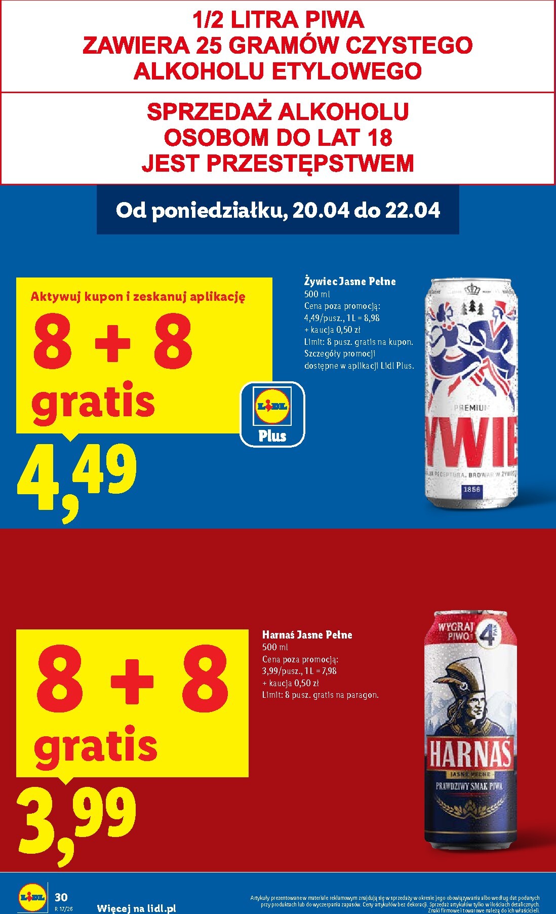 lidl - Nowa gazetka Lidl ważna od 20.04.2026 do 22.04.2026 - page: 30