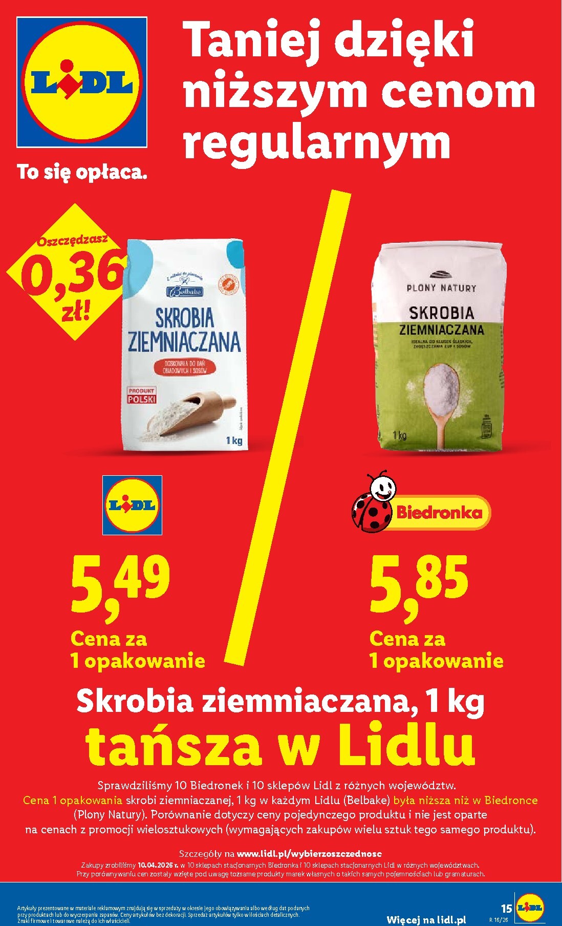lidl - Nowa gazetka Lidl ważna od 20.04.2026 do 22.04.2026 - page: 15