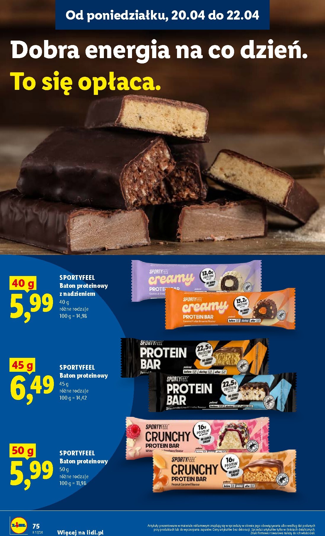 lidl - Nowa gazetka Lidl ważna od 20.04.2026 do 22.04.2026 - page: 78