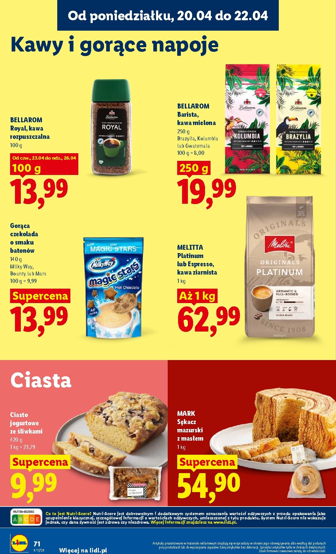 lidl - Nowa gazetka Lidl ważna od 20.04.2026 do 22.04.2026 - page: 74