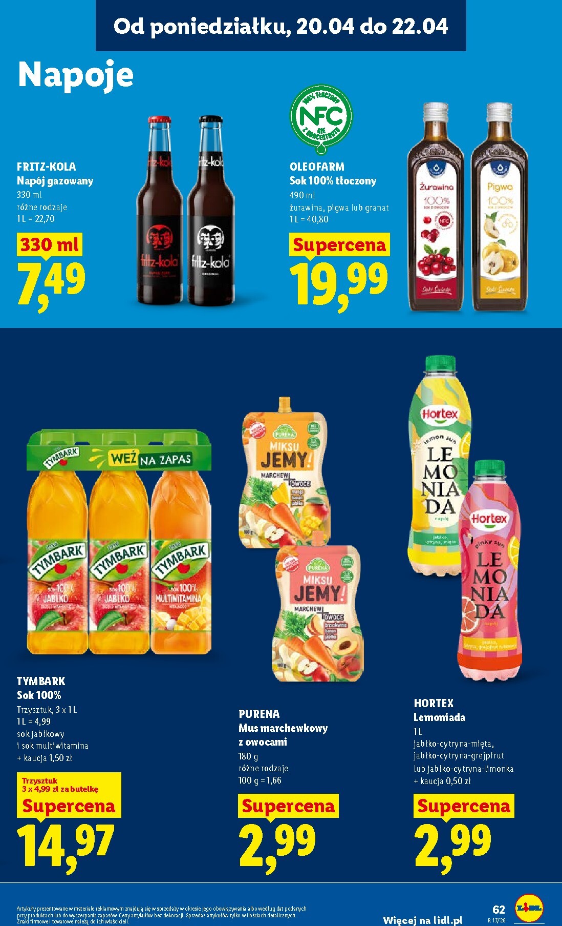 lidl - Nowa gazetka Lidl ważna od 20.04.2026 do 22.04.2026 - page: 65