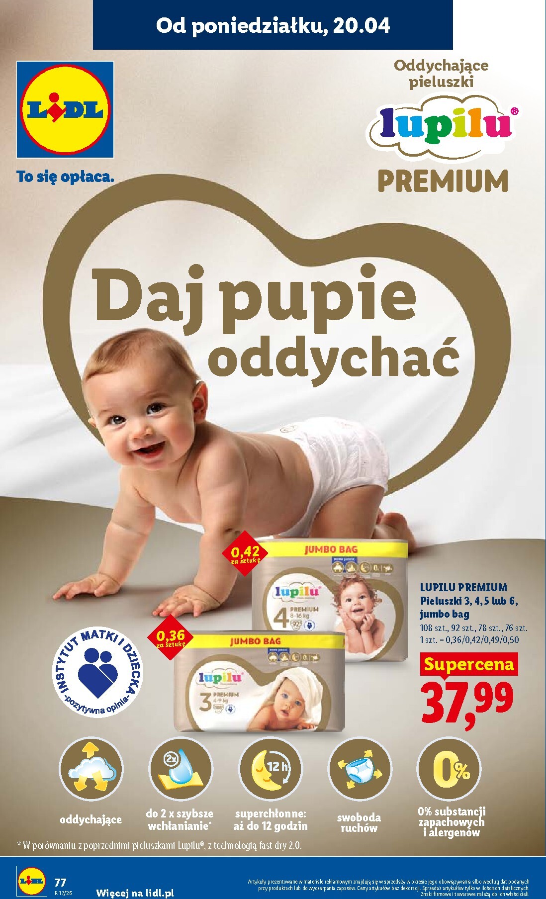 lidl - Nowa gazetka Lidl ważna od 20.04.2026 do 22.04.2026 - page: 80