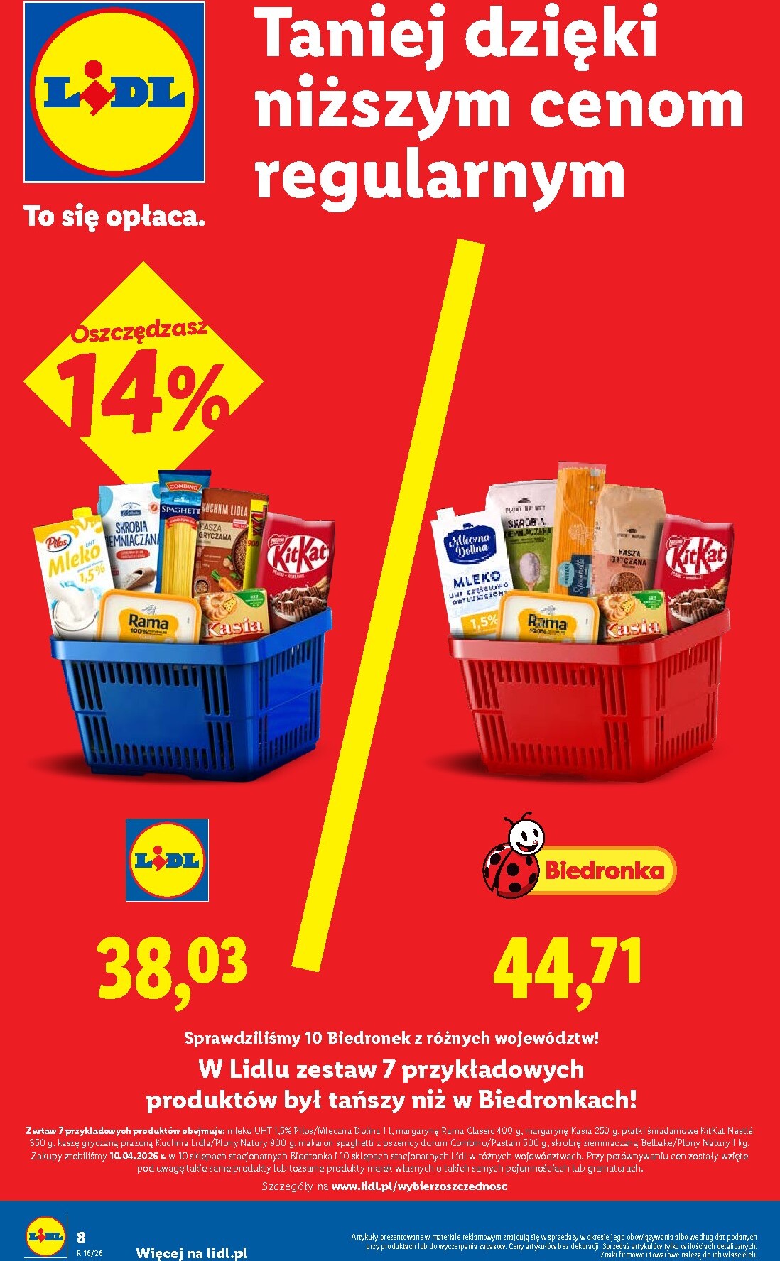 lidl - Nowa gazetka Lidl ważna od 20.04.2026 do 22.04.2026 - page: 8