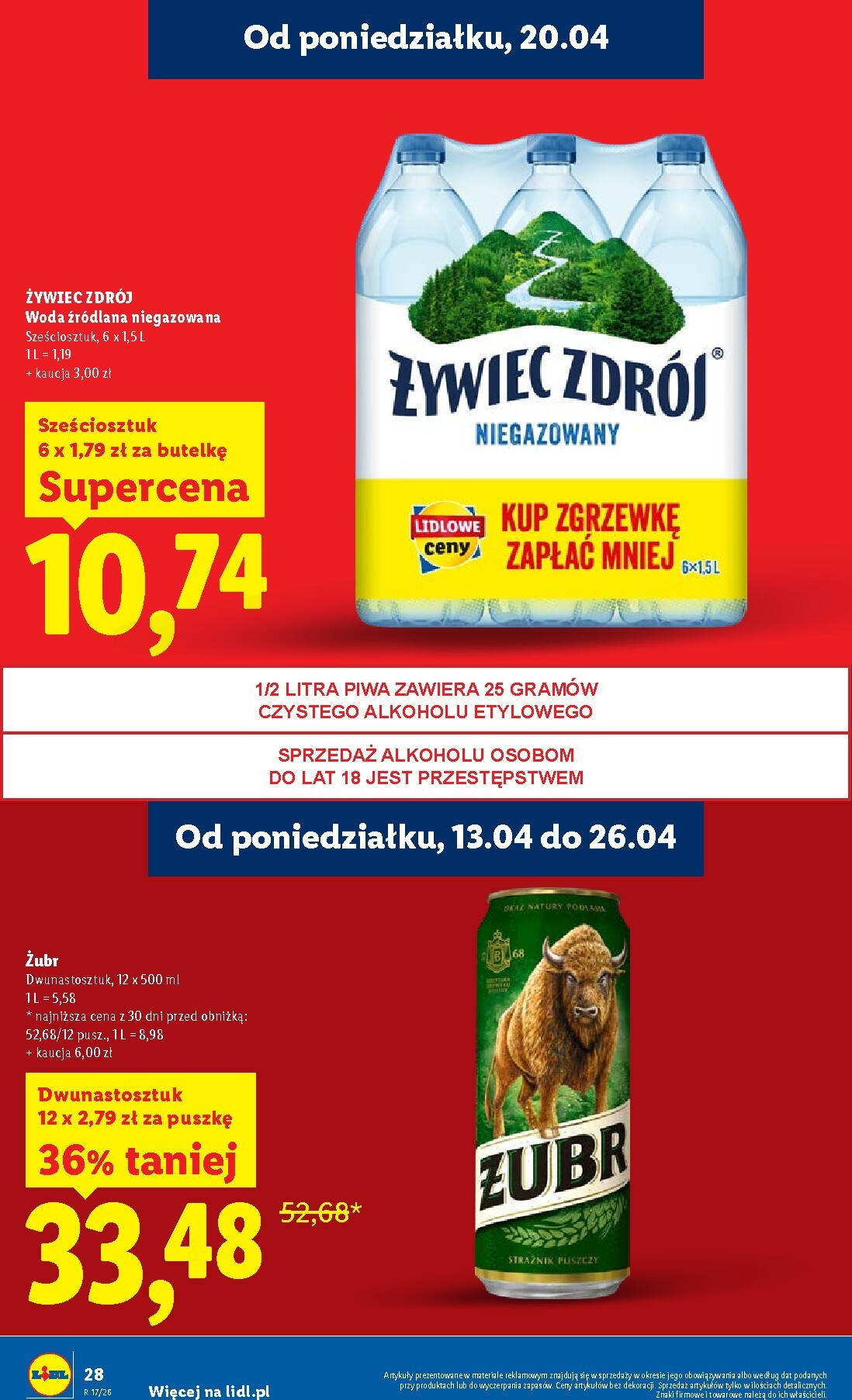 lidl - Nowa gazetka Lidl ważna od 20.04.2026 do 22.04.2026 - page: 28