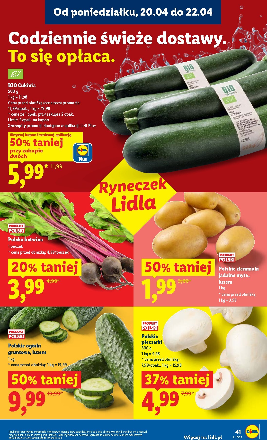 lidl - Nowa gazetka Lidl ważna od 20.04.2026 do 22.04.2026 - page: 41