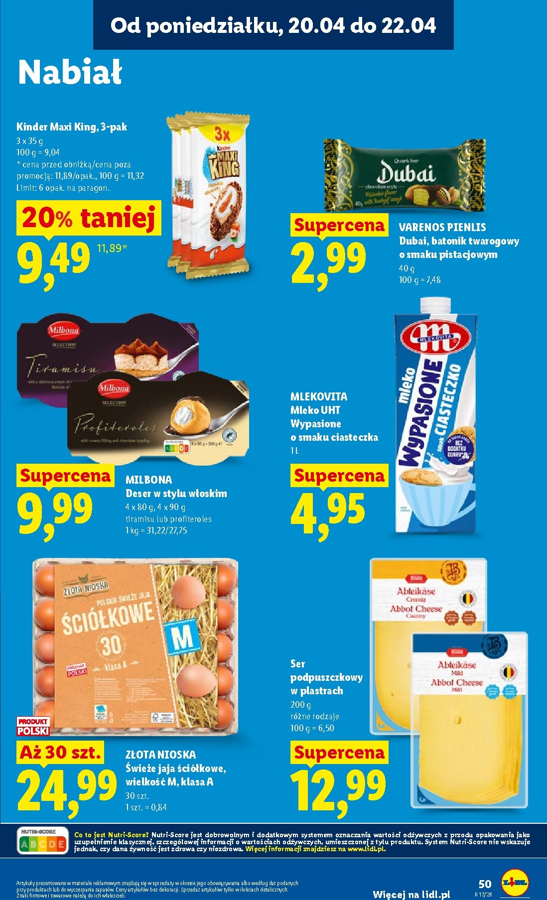 lidl - Nowa gazetka Lidl ważna od 20.04.2026 do 22.04.2026 - page: 51