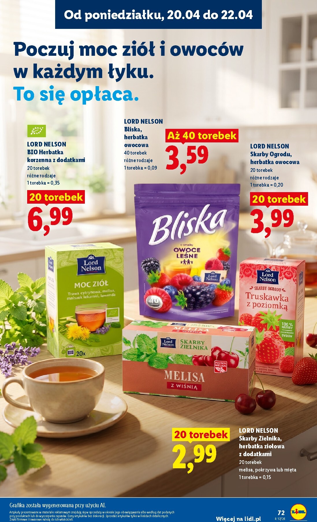 lidl - Nowa gazetka Lidl ważna od 20.04.2026 do 22.04.2026 - page: 75