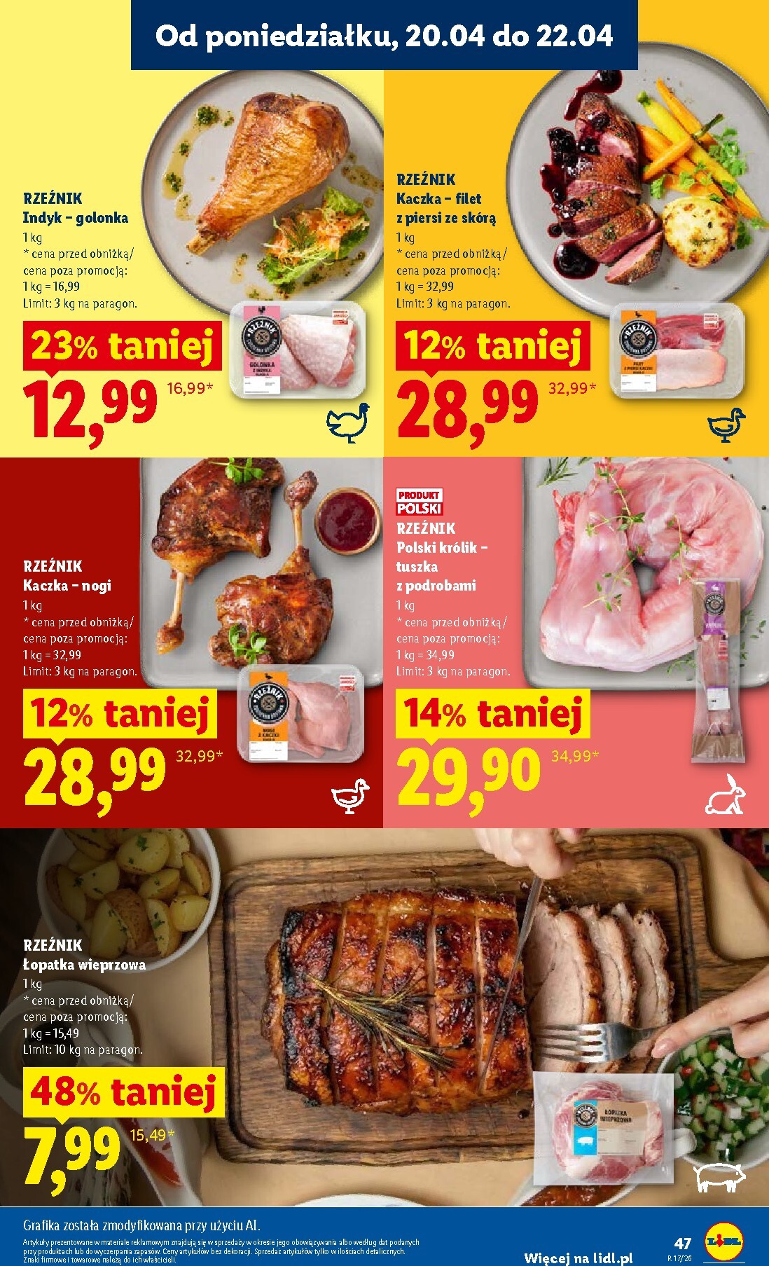 lidl - Nowa gazetka Lidl ważna od 20.04.2026 do 22.04.2026 - page: 47