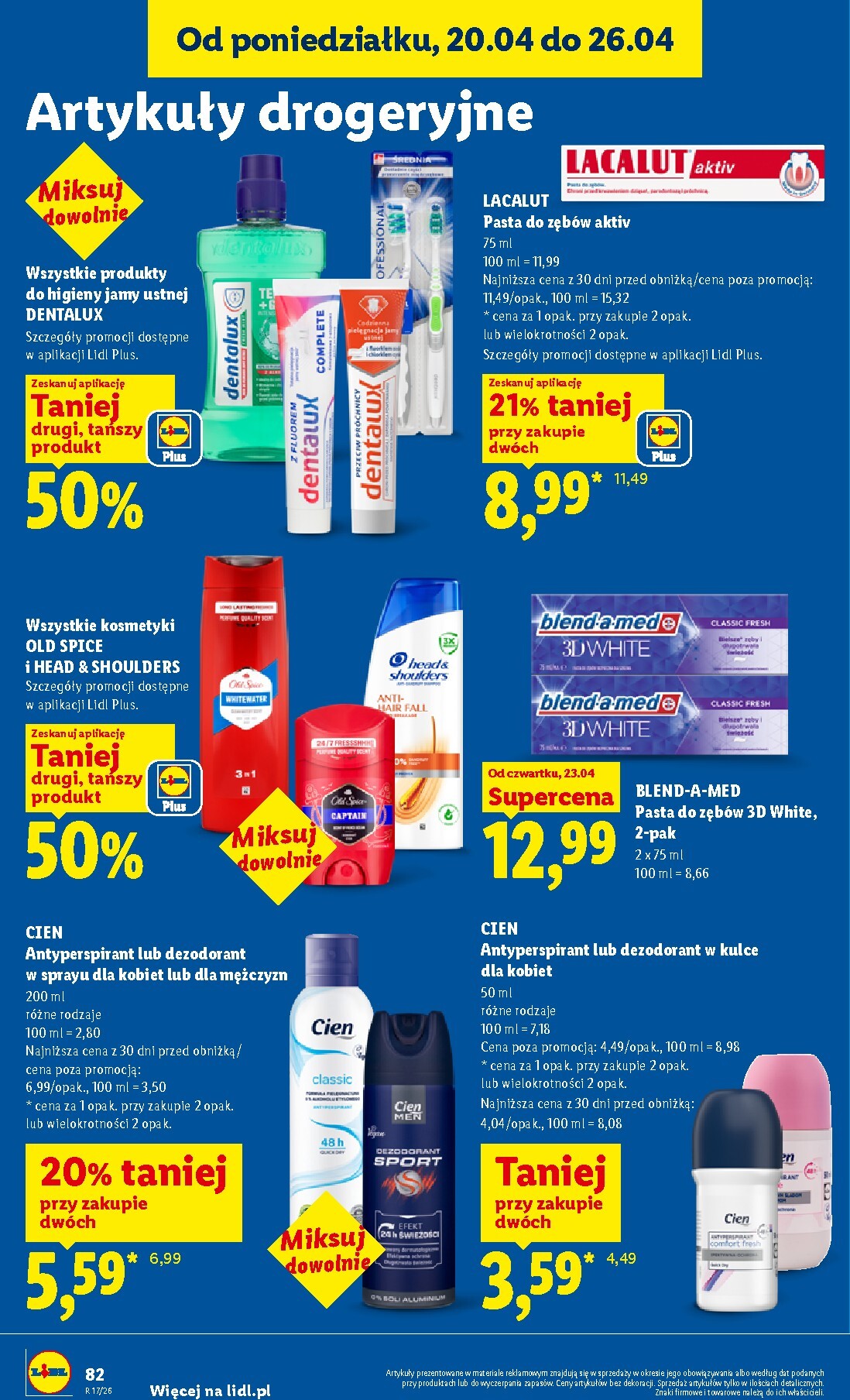 lidl - Nowa gazetka Lidl ważna od 23.04.2026 do 26.04.2026 - page: 82