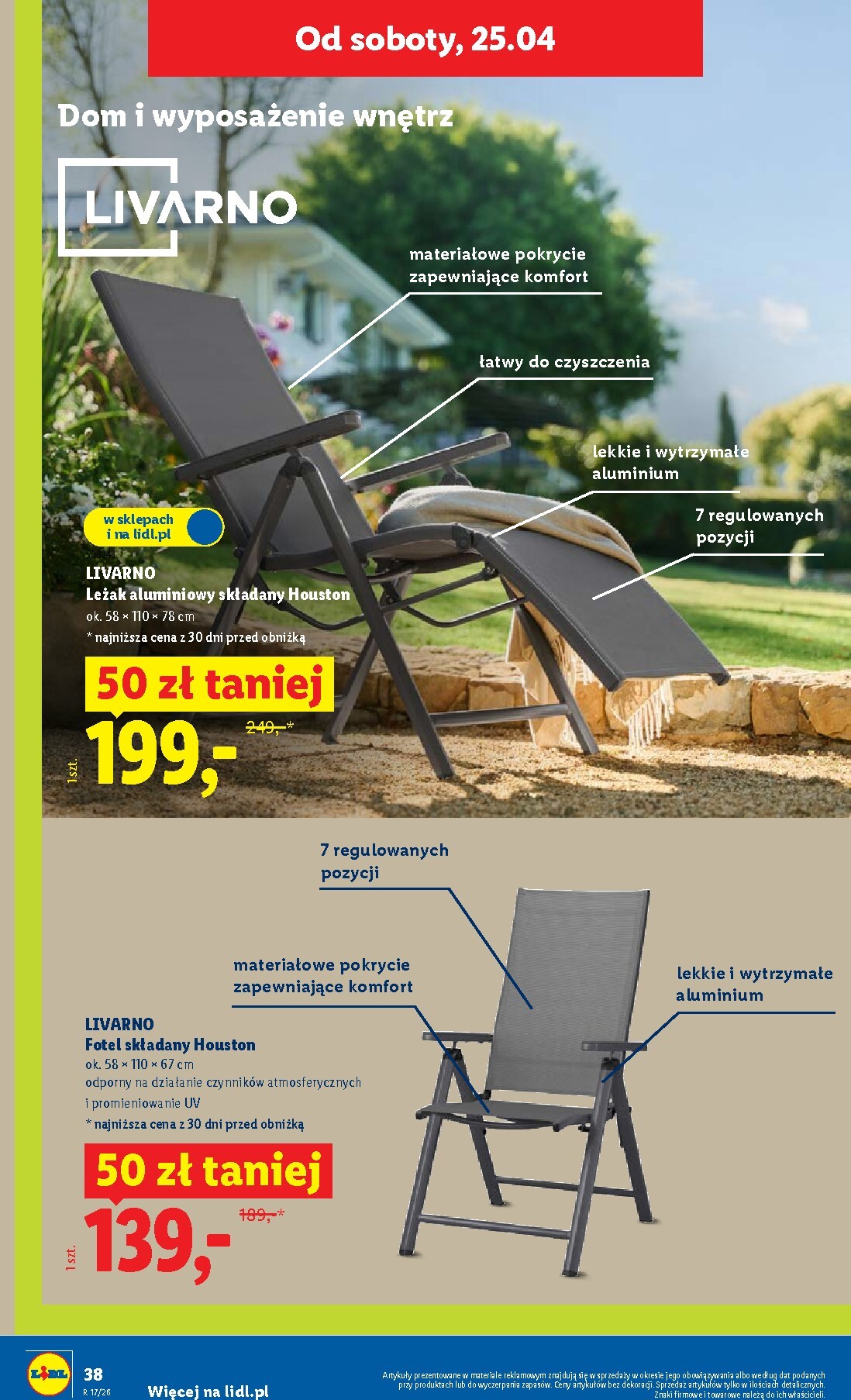 lidl - Nowa gazetka Lidl ważna od 23.04.2026 do 26.04.2026 - page: 38