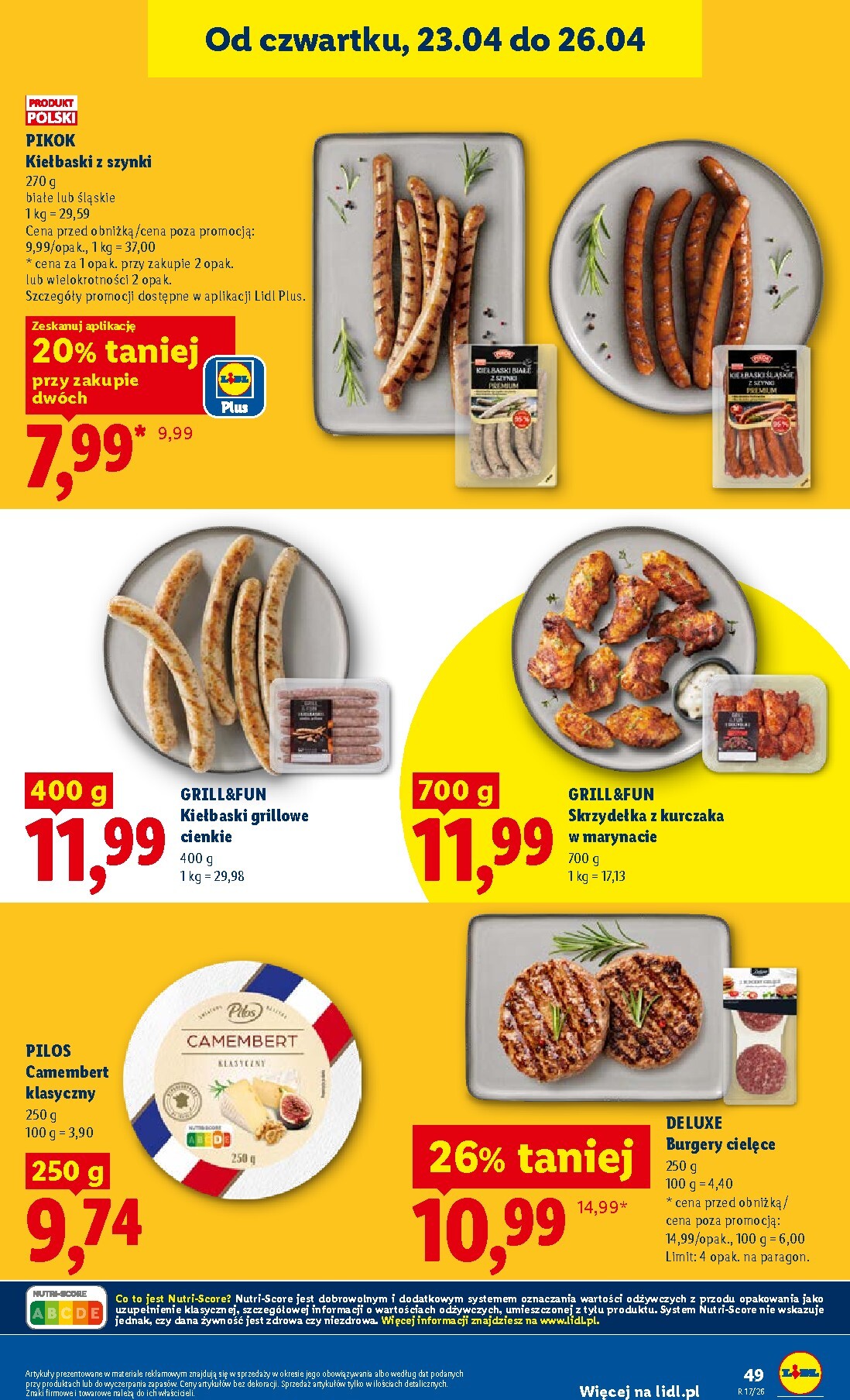 lidl - Nowa gazetka Lidl ważna od 23.04.2026 do 26.04.2026 - page: 49