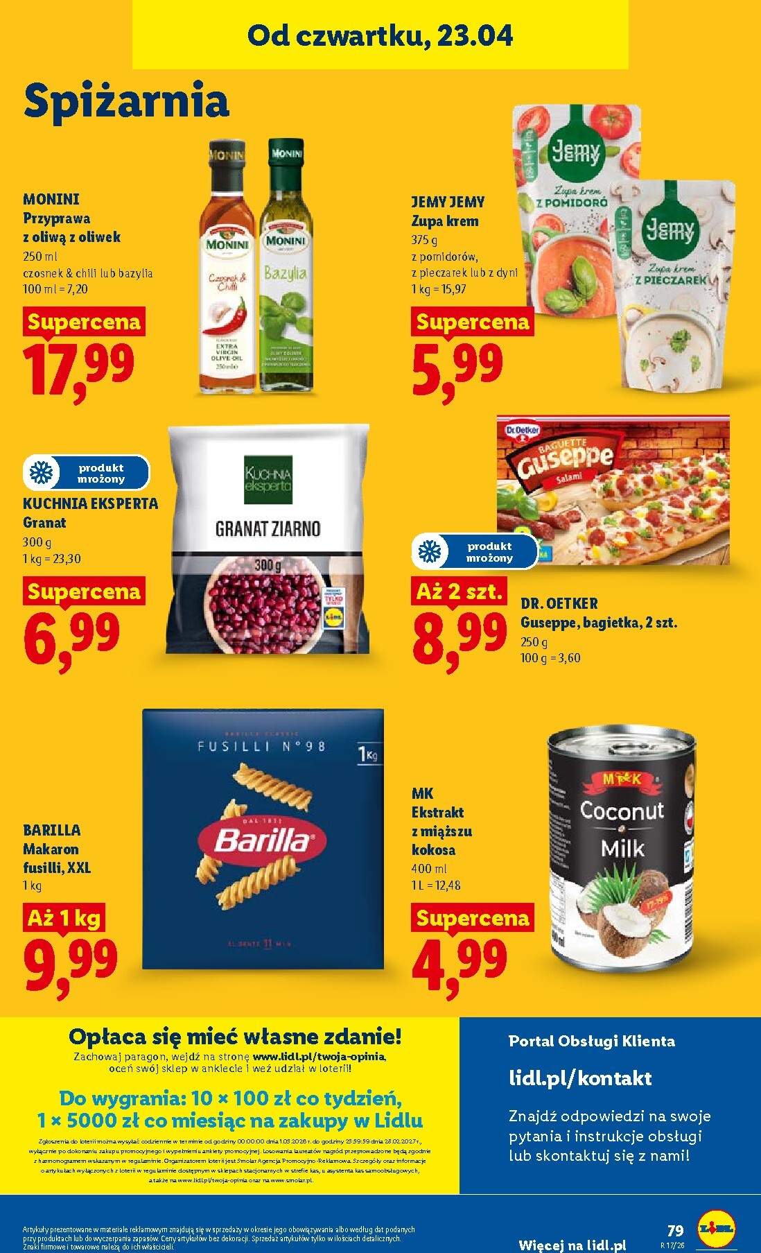 lidl - Nowa gazetka Lidl ważna od 23.04.2026 do 26.04.2026 - page: 79
