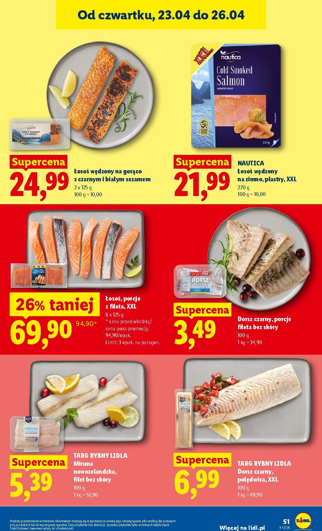 lidl - Nowa gazetka Lidl ważna od 23.04.2026 do 26.04.2026 - page: 51