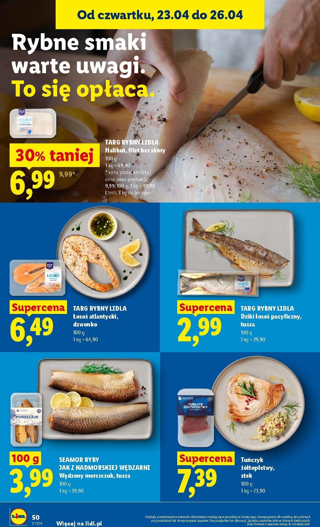 lidl - Nowa gazetka Lidl ważna od 23.04.2026 do 26.04.2026 - page: 50