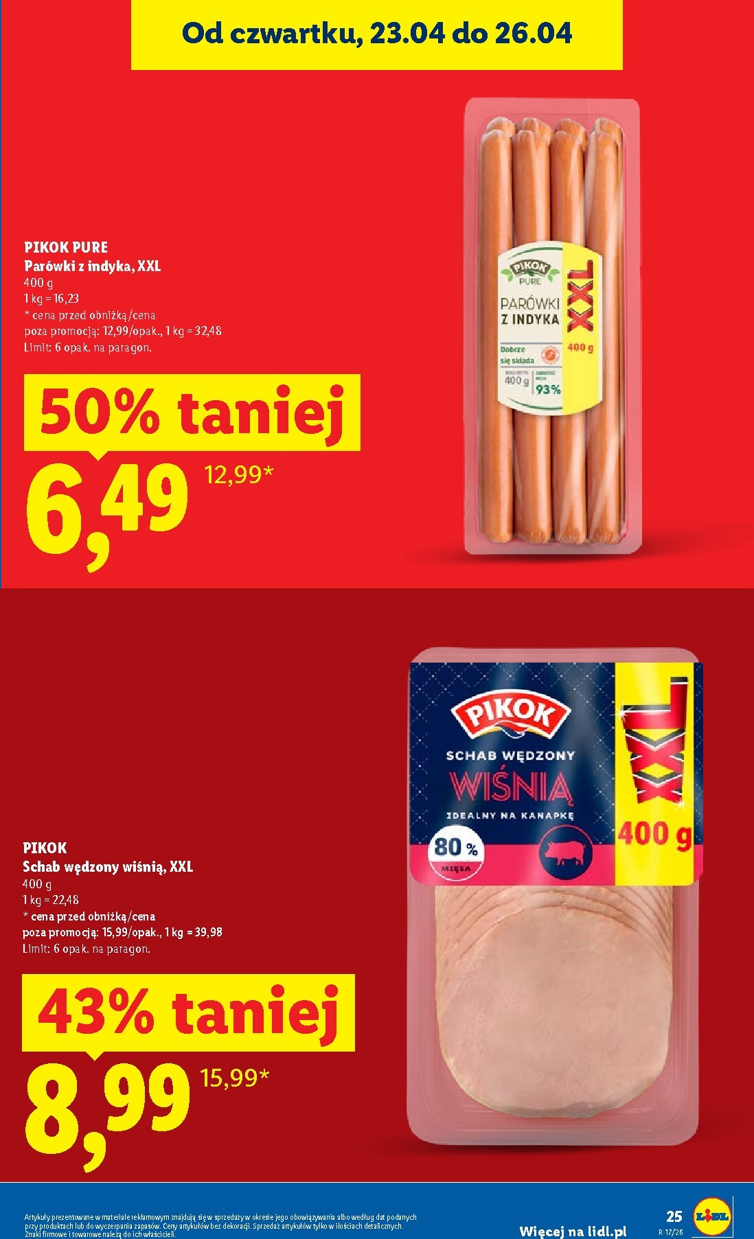 lidl - Nowa gazetka Lidl ważna od 23.04.2026 do 26.04.2026 - page: 25