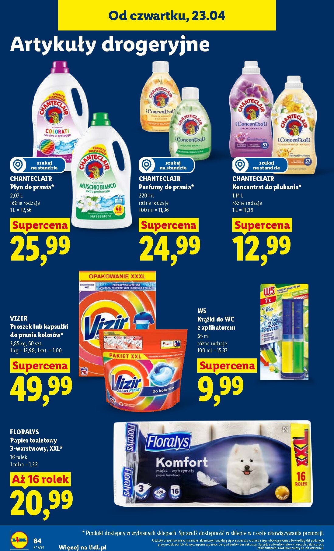 lidl - Nowa gazetka Lidl ważna od 23.04.2026 do 26.04.2026 - page: 84