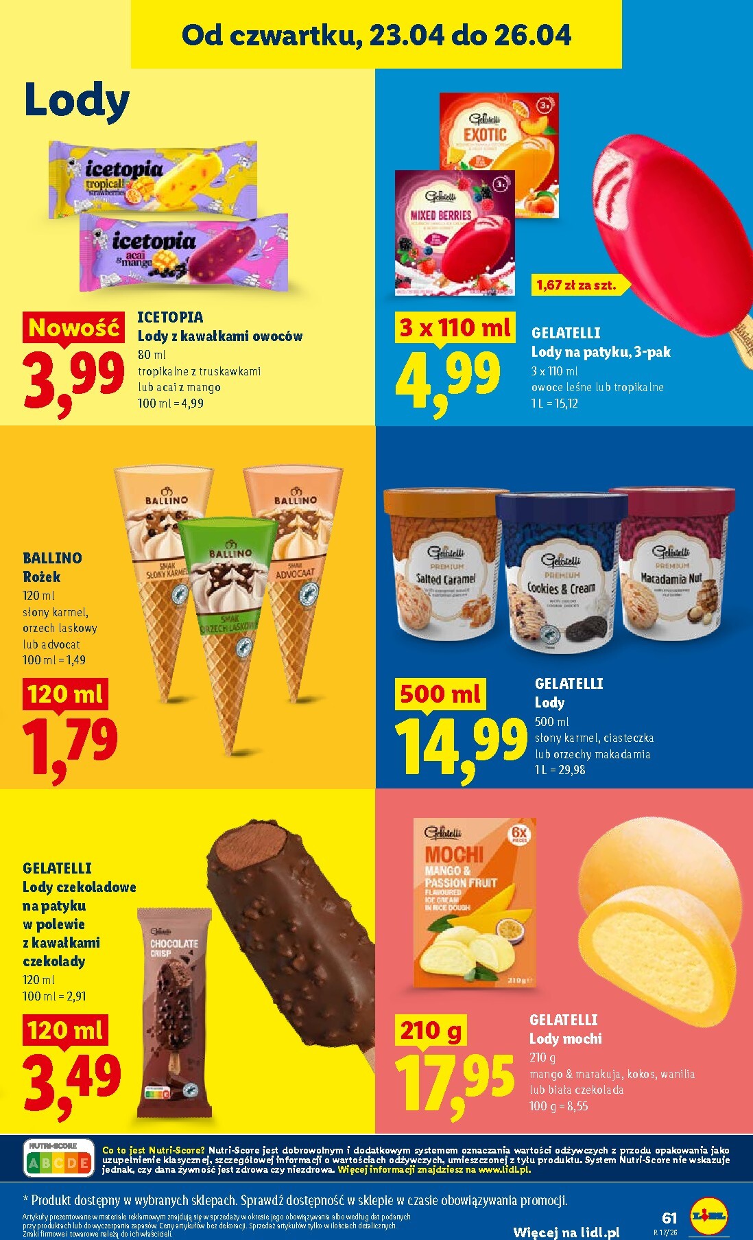 lidl - Nowa gazetka Lidl ważna od 23.04.2026 do 26.04.2026 - page: 61