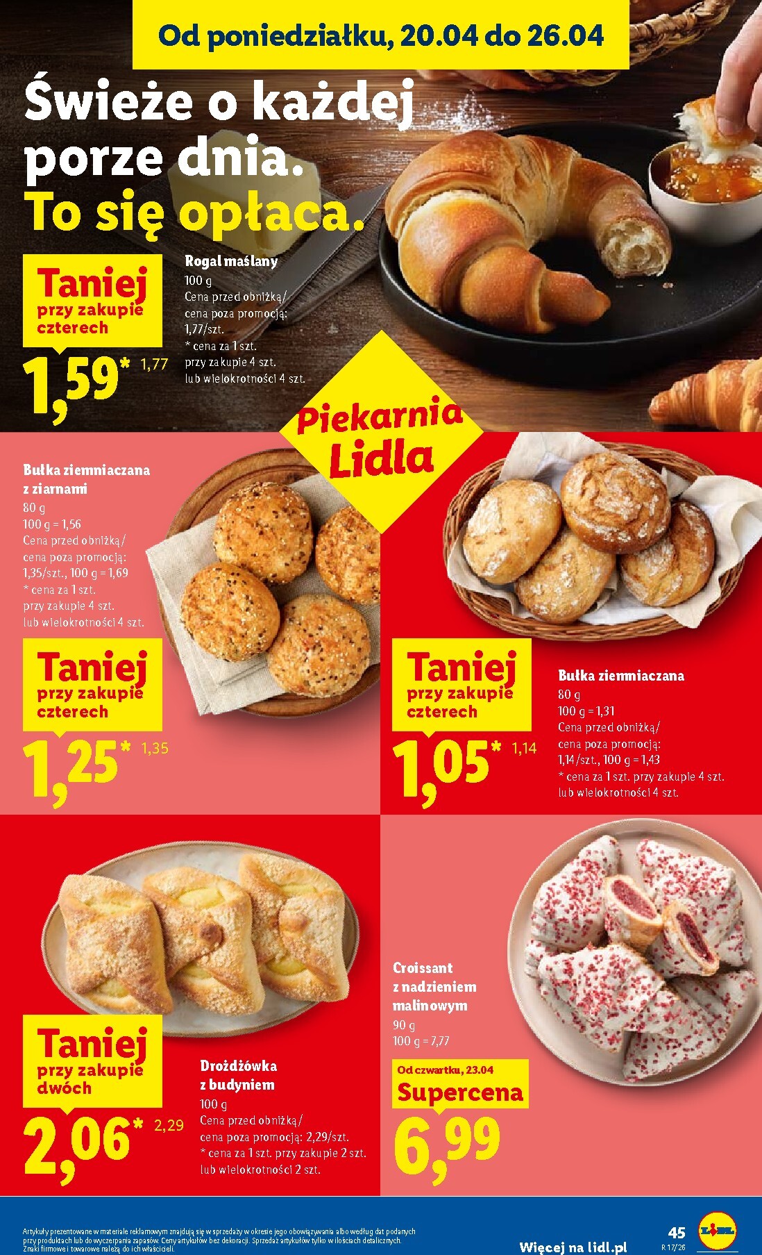 lidl - Nowa gazetka Lidl ważna od 23.04.2026 do 26.04.2026 - page: 45