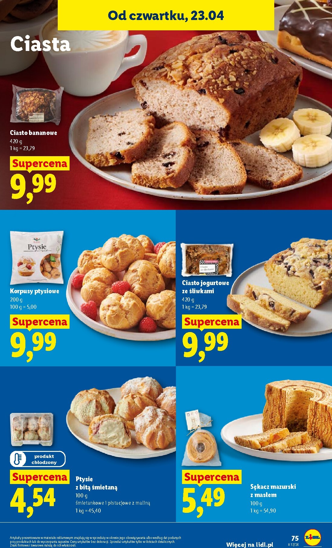 lidl - Nowa gazetka Lidl ważna od 23.04.2026 do 26.04.2026 - page: 75