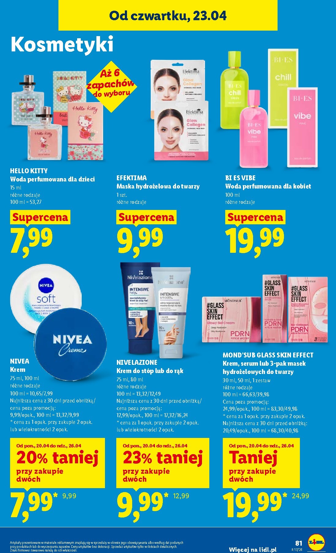 lidl - Nowa gazetka Lidl ważna od 23.04.2026 do 26.04.2026 - page: 81