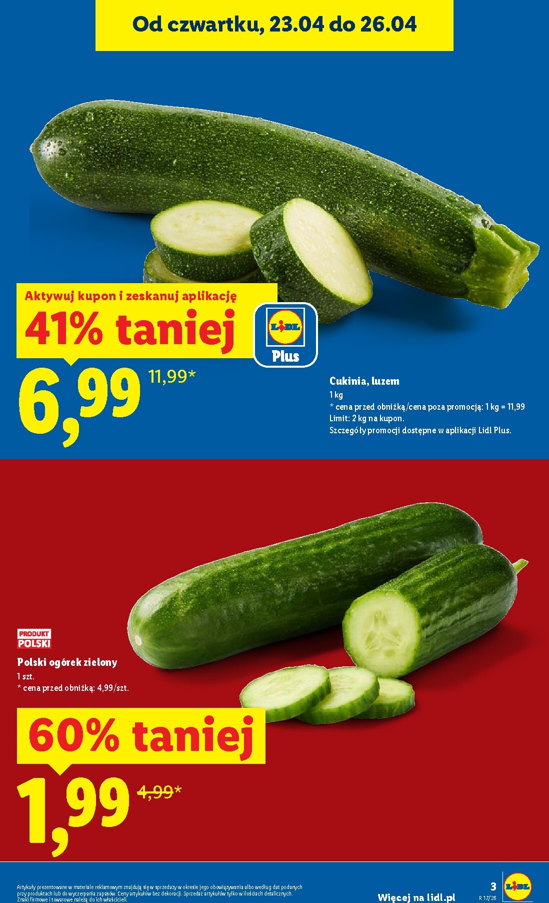 lidl - Nowa gazetka Lidl ważna od 23.04.2026 do 26.04.2026 - page: 3