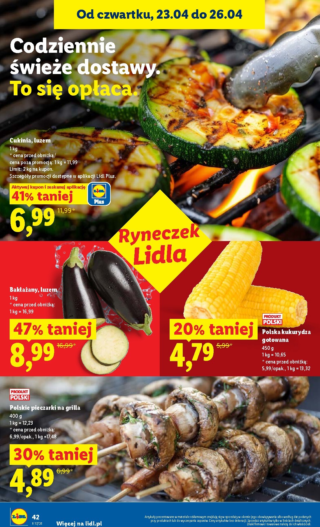 lidl - Nowa gazetka Lidl ważna od 23.04.2026 do 26.04.2026 - page: 42