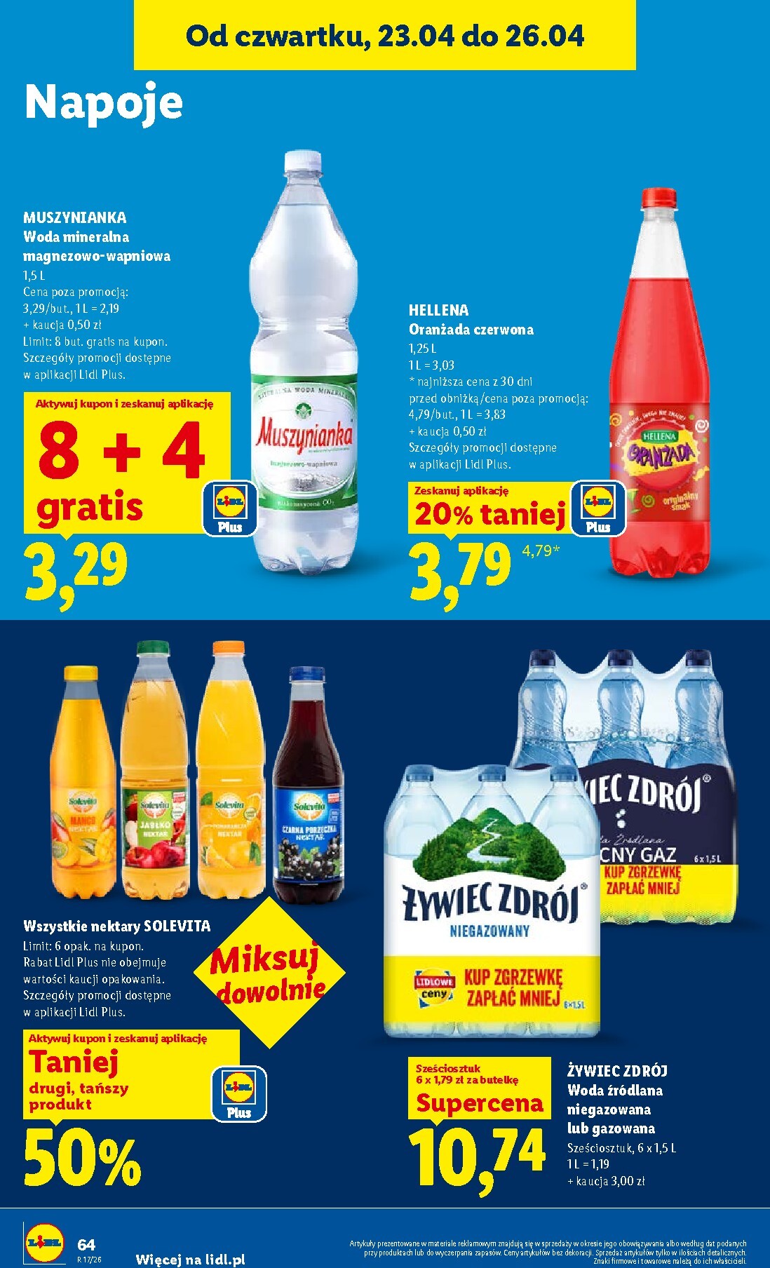 lidl - Aktualna gazetka Lidl ważna od 23.04.2026 do 26.04.2026 - page: 66
