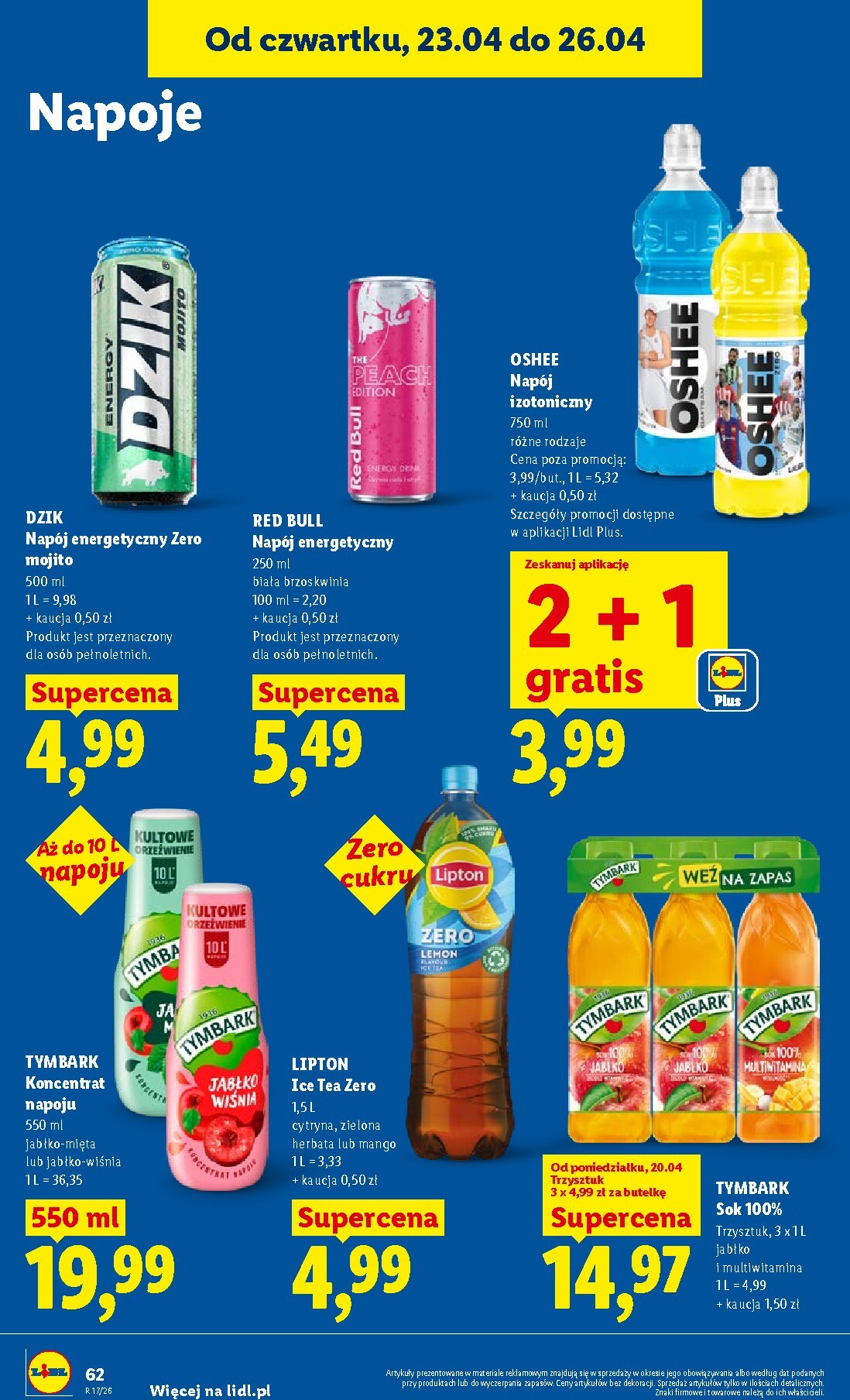 lidl - Aktualna gazetka Lidl ważna od 23.04.2026 do 26.04.2026 - page: 64