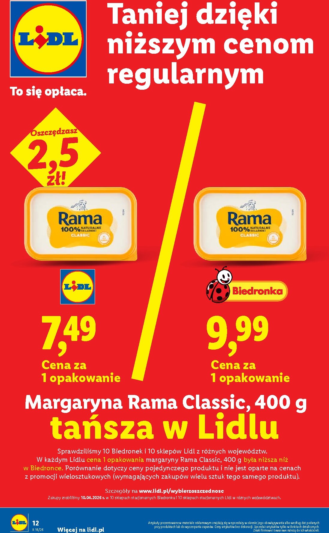 lidl - Aktualna gazetka Lidl ważna od 23.04.2026 do 26.04.2026 - page: 12