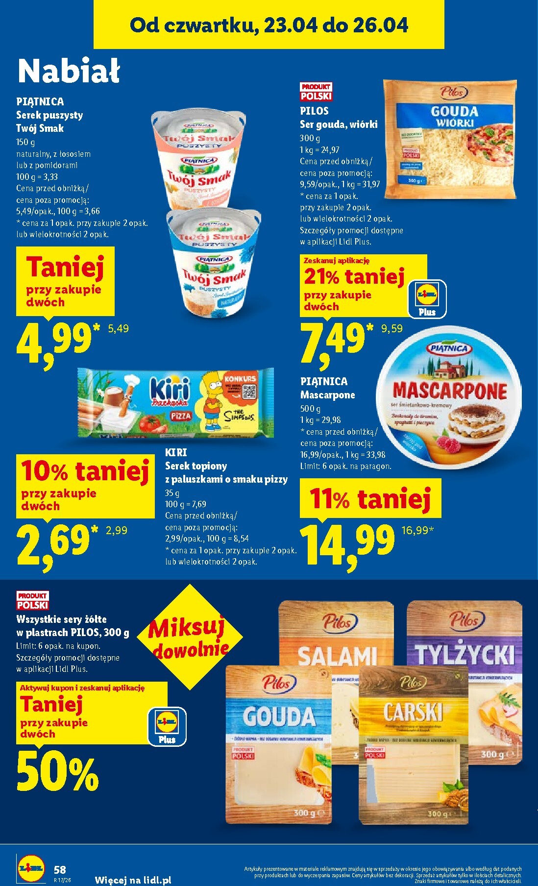 lidl - Aktualna gazetka Lidl ważna od 23.04.2026 do 26.04.2026 - page: 60