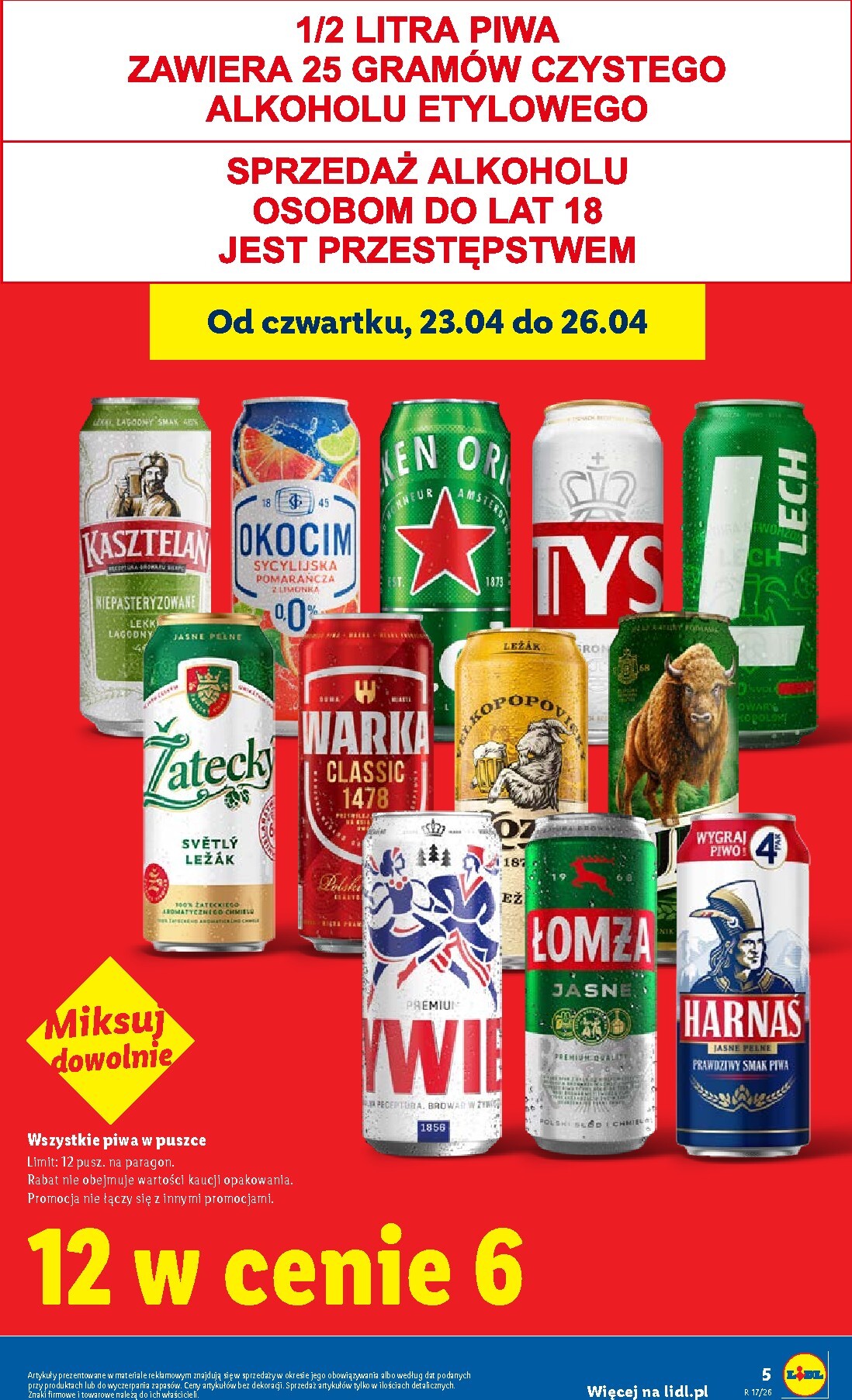 lidl - Aktualna gazetka Lidl ważna od 23.04.2026 do 26.04.2026 - page: 5