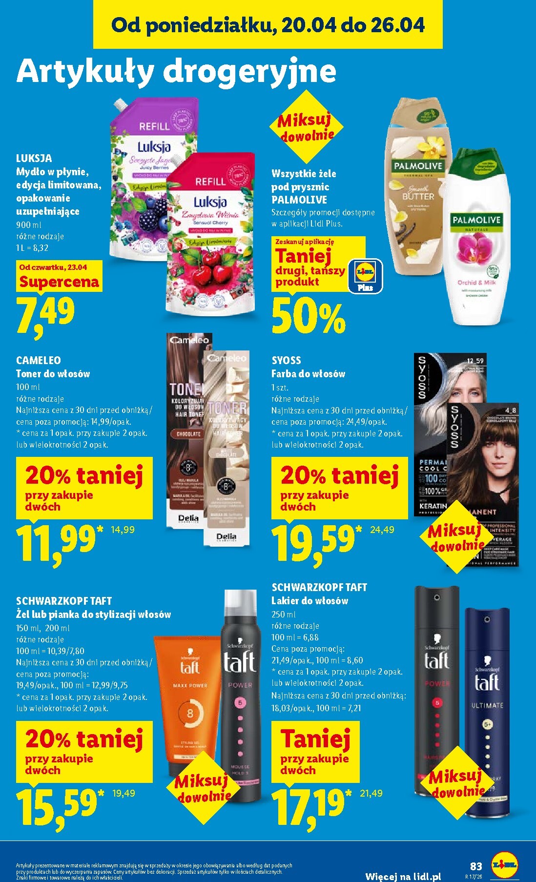lidl - Aktualna gazetka Lidl ważna od 23.04.2026 do 26.04.2026 - page: 85