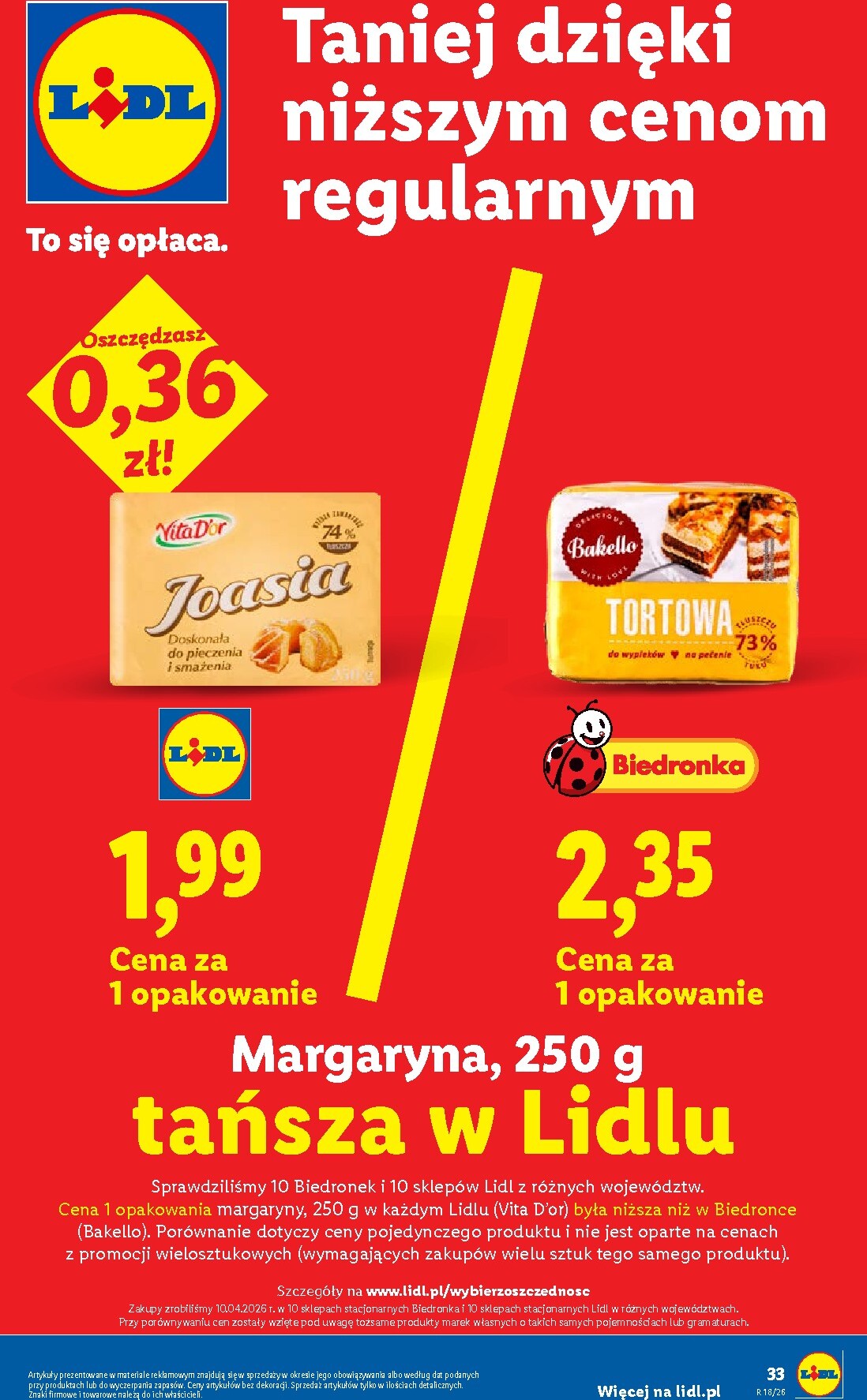 lidl - Nowa gazetka Lidl ważna od 27.04.2026 do 28.04.2026 - page: 33