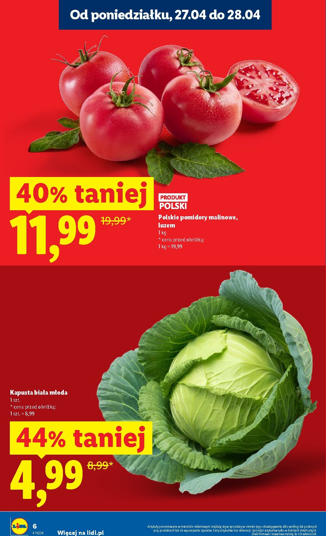 lidl - Nowa gazetka Lidl ważna od 27.04.2026 do 28.04.2026 - page: 6