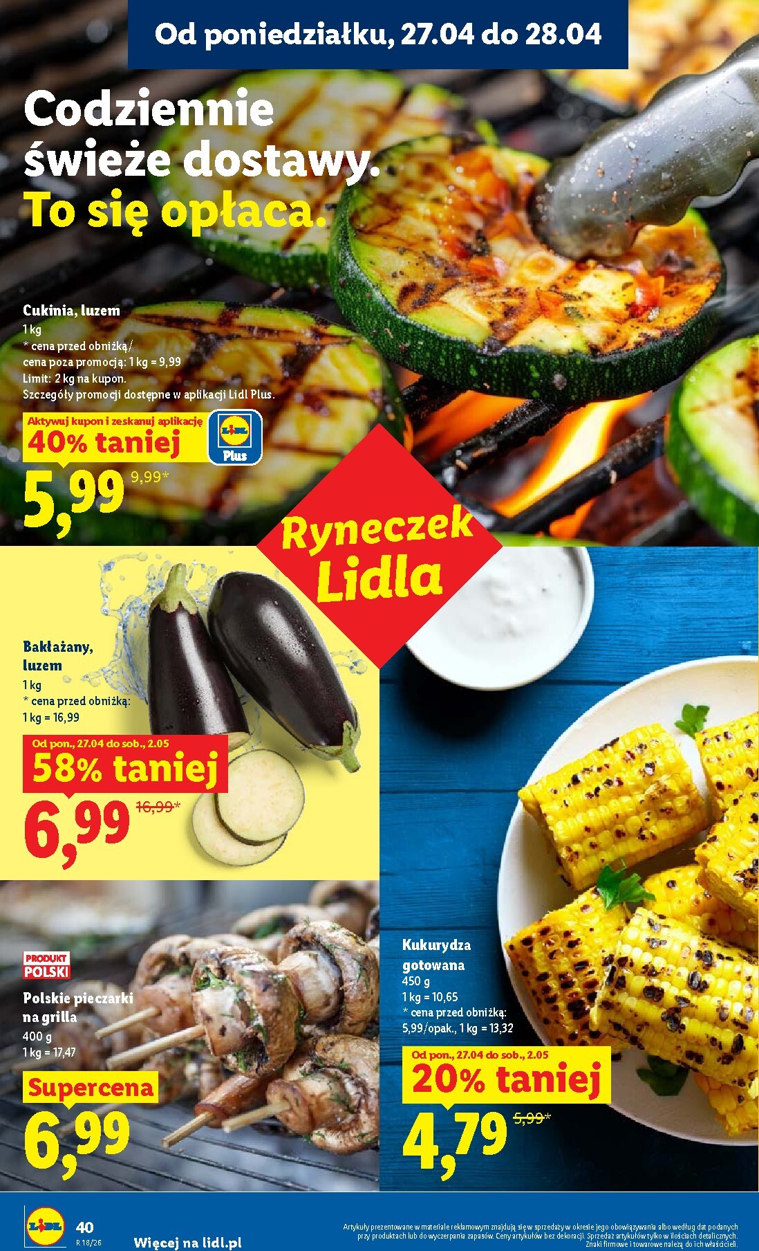 lidl - Nowa gazetka Lidl ważna od 27.04.2026 do 28.04.2026 - page: 40