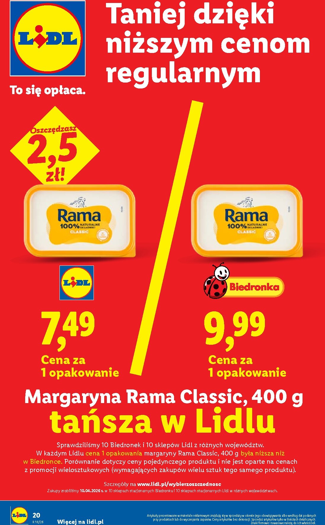 lidl - Nowa gazetka Lidl ważna od 27.04.2026 do 28.04.2026 - page: 20