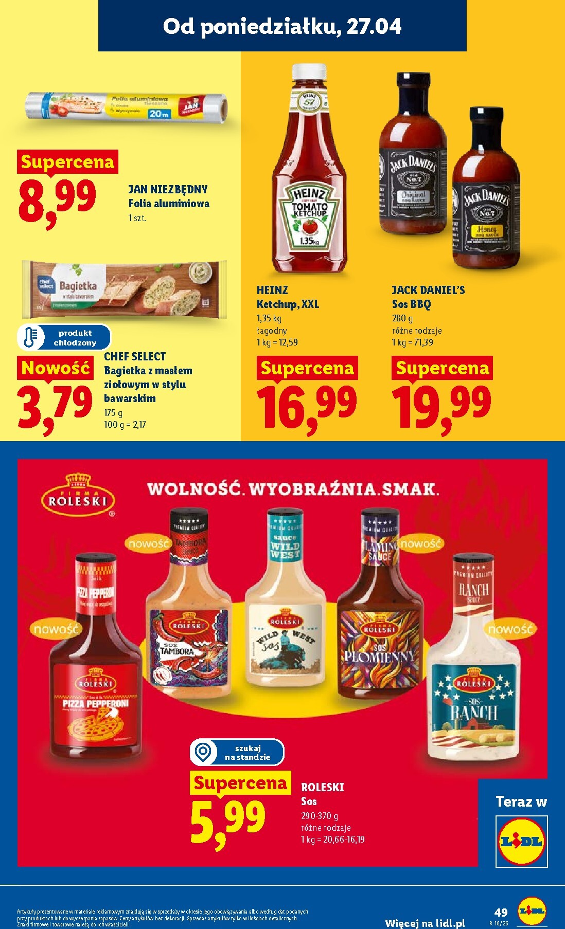 lidl - Nowa gazetka Lidl ważna od 27.04.2026 do 28.04.2026 - page: 49