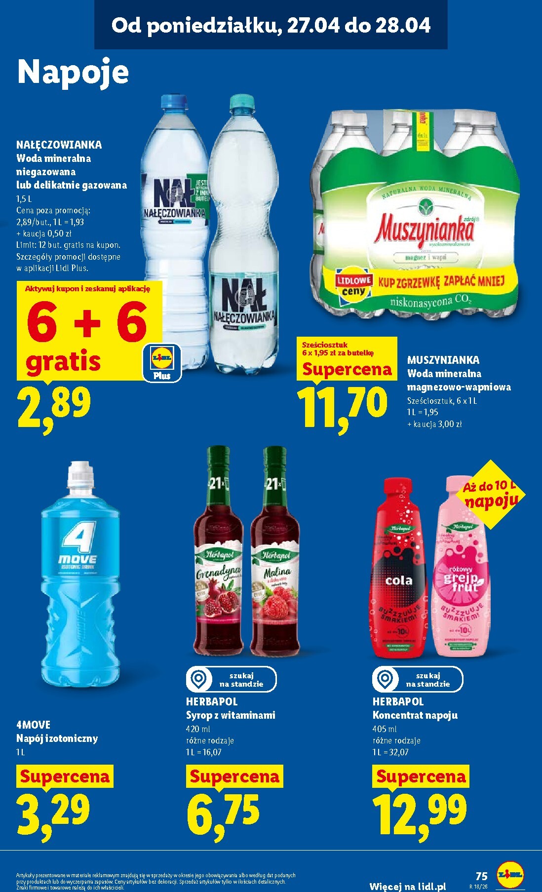 lidl - Nowa gazetka Lidl ważna od 27.04.2026 do 28.04.2026 - page: 75