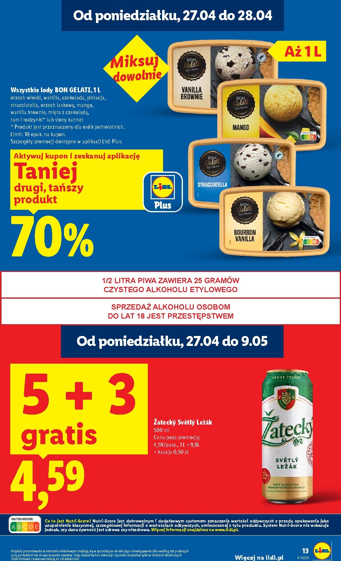 lidl - Nowa gazetka Lidl ważna od 27.04.2026 do 28.04.2026 - page: 13