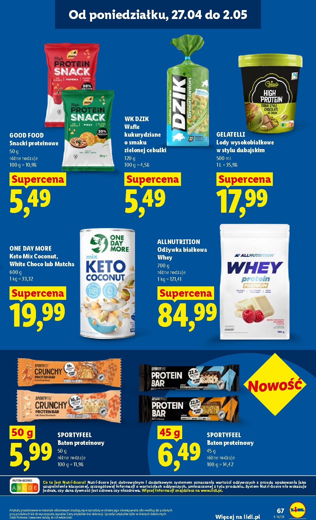 lidl - Nowa gazetka Lidl ważna od 27.04.2026 do 28.04.2026 - page: 67